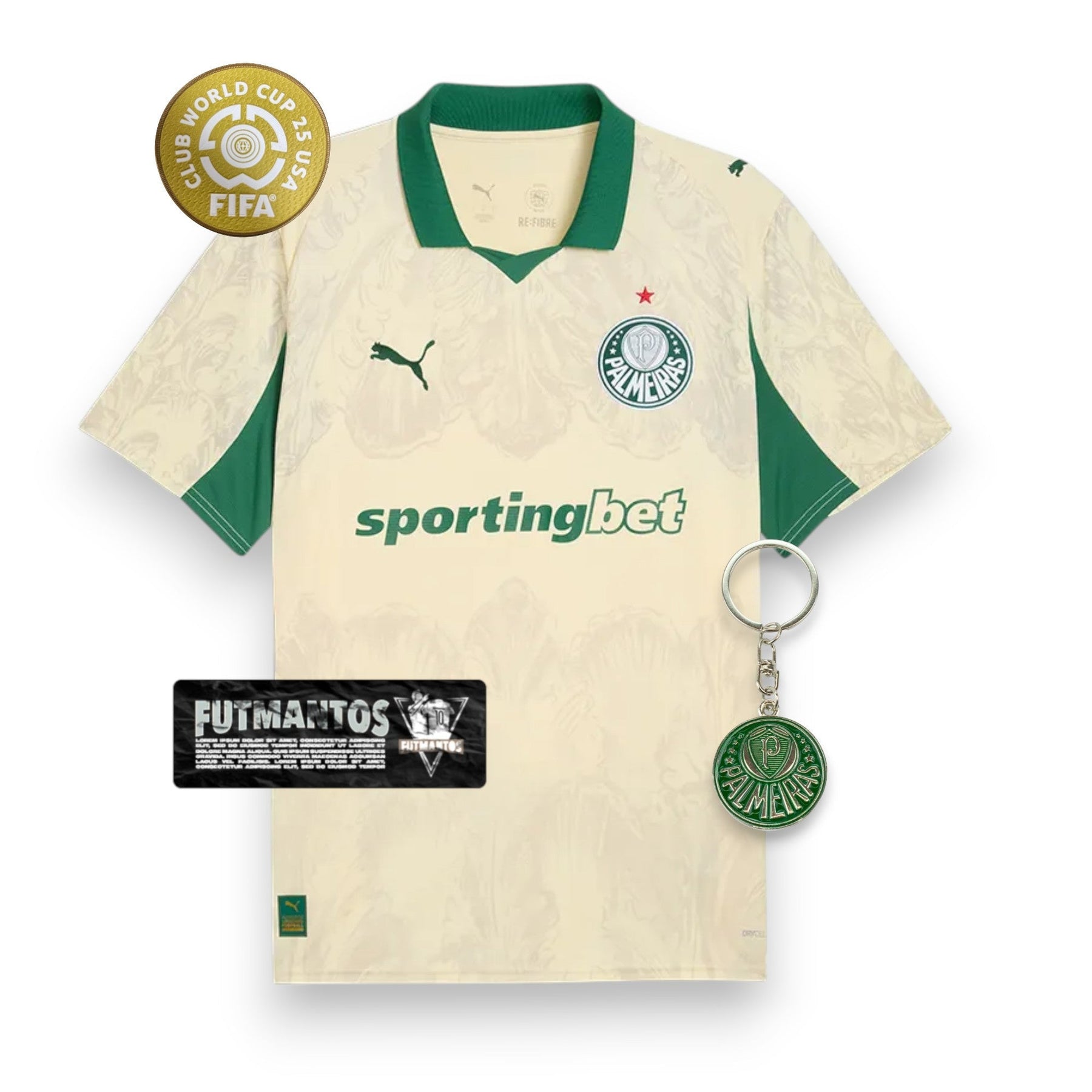 Camisa Palmeiras 25/26 Estêvão #41 - Edição Super Mundial