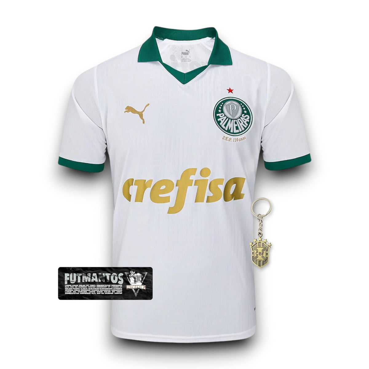 Camisa Palmeiras lI 24/25 Puma - Branca