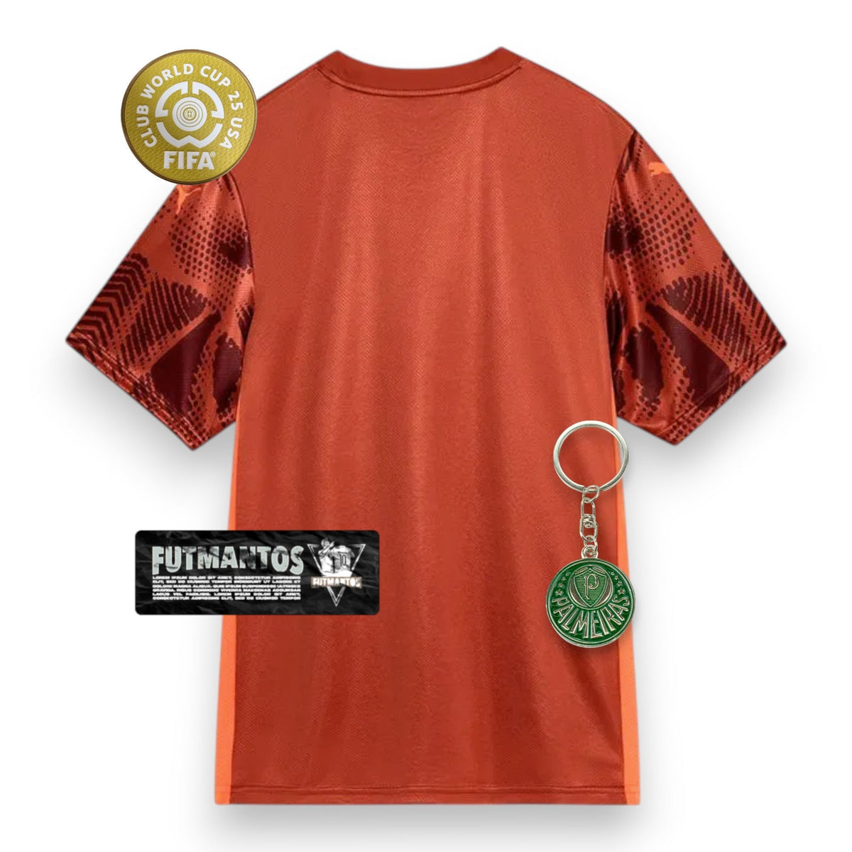 Camisa Palmeiras Goleira Vermelha 25/26 - Super Mundial