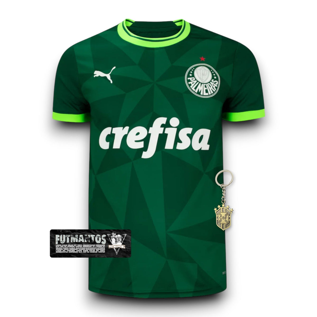 Camisa Palmeiras I 23/24 Puma - Verde