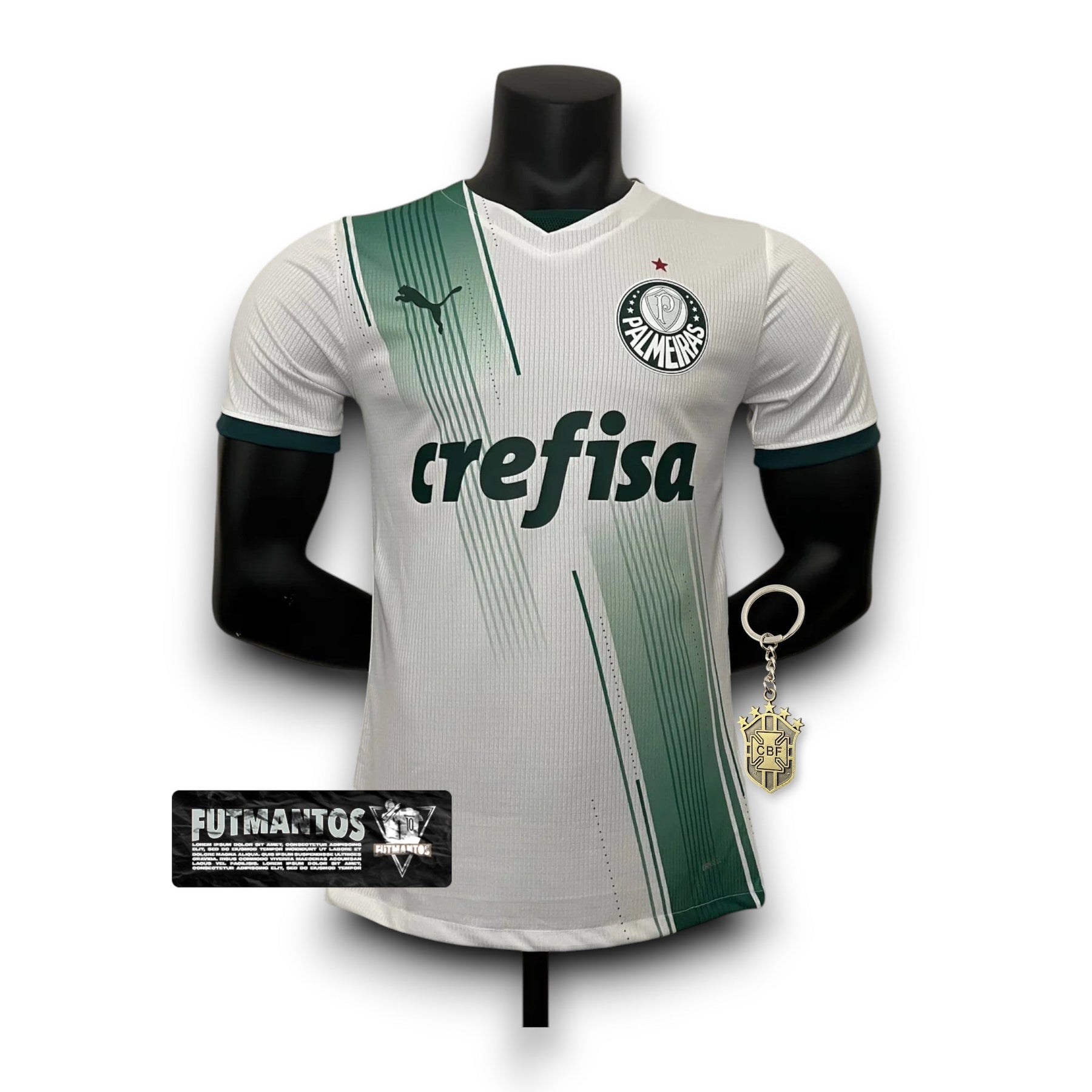 Camisa Palmeiras II 23/24 - Branca - Puma - Masculino Jogador