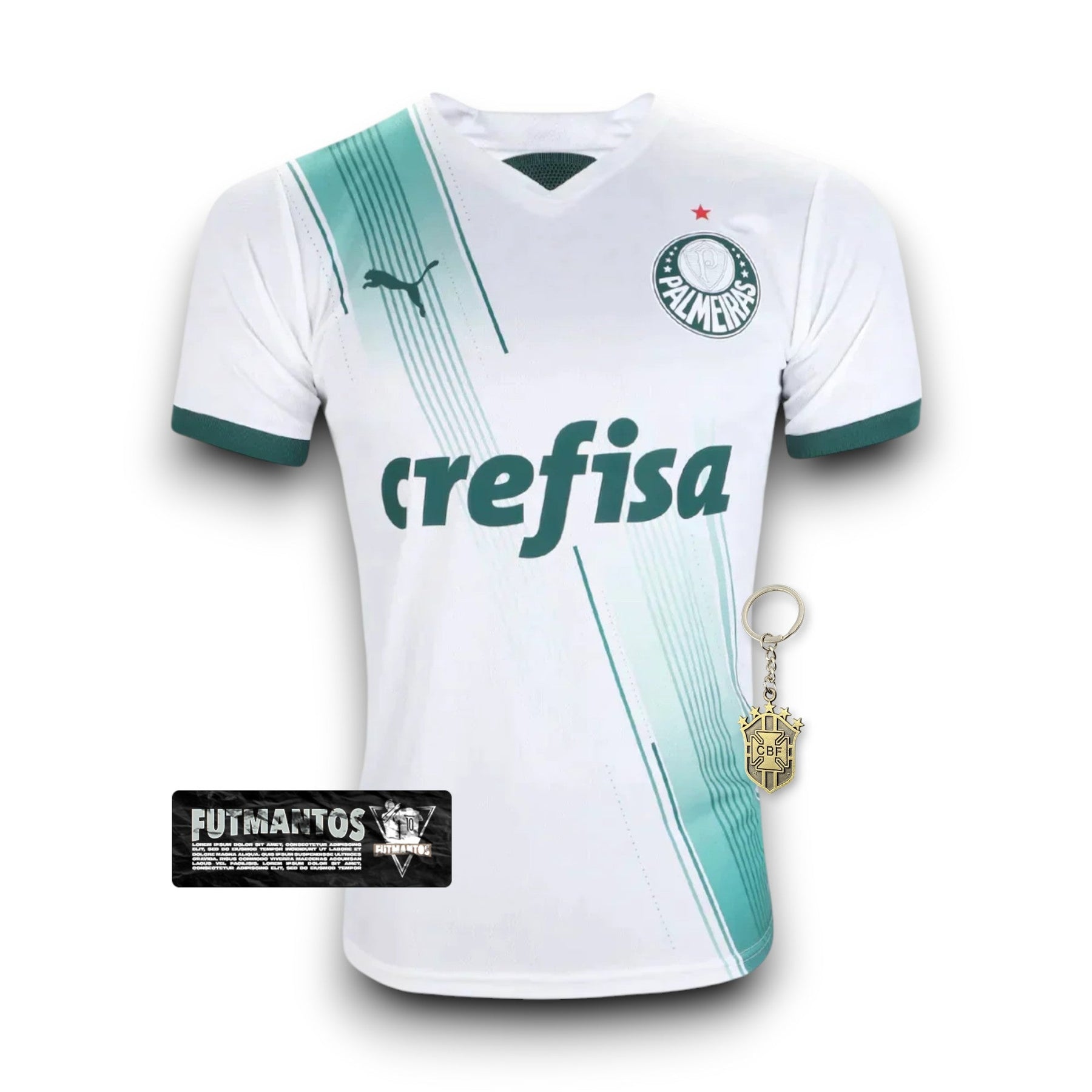 Camisa Palmeiras II 23/24 Puma - Branco