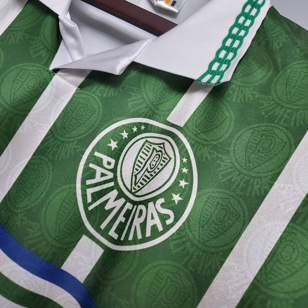 Camisa Palmeiras Retrô 93/94 - Verde e Branca